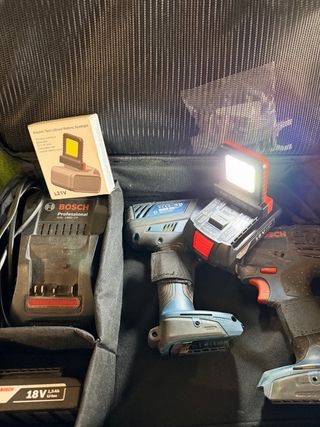 Borsa Trapano e Avvitatore Bosch