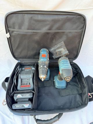 Borsa Trapano e Avvitatore Bosch