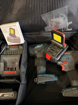 Borsa Trapano e Avvitatore Bosch