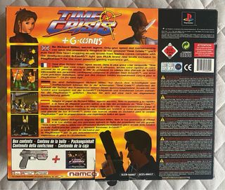 Time Crisis + GunCon 45 Namco PlayStation PAL
