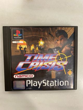 Time Crisis + GunCon 45 Namco PlayStation PAL