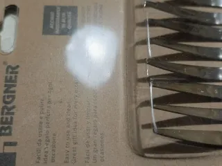 Set 4 forchette legno e metallo