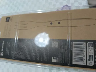 Set 4 forchette legno e metallo