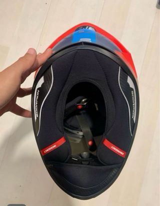 Casco Scorpion R1 Azul/Rojo