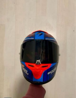 Casco Scorpion R1 Azul/Rojo