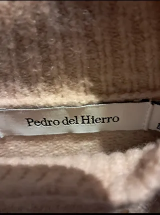 Jersey Pedro del Hierro beige con lentejuelas