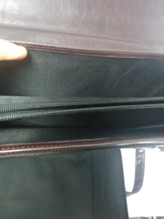 Maletín de documentos marrón