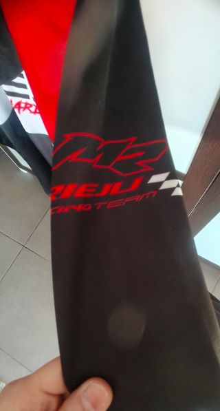 Sudadera Rieju Hard Off Negra y Roja