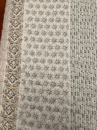 Colcha reversible Burrito Blanco entretiempo