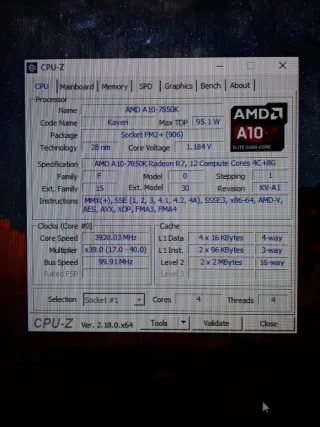 Placa Base AMD MSI ITX 4gbRam Cpu, disipador. FM2+