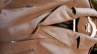 Abrigo marrón Talla L