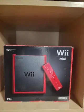 Nintendo Wii Mini Rossa, con scatola completa