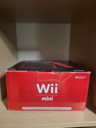 Nintendo Wii Mini Rossa, con scatola completa