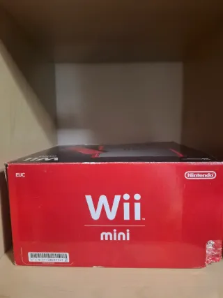 Nintendo Wii Mini Rossa, con scatola completa