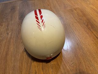 Casco de esquí Wedze blanco y rojo