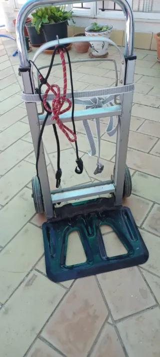 Carretilla plegable aluminio