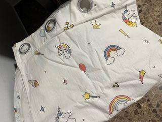 Vendo Cortinas infantiles unicornio