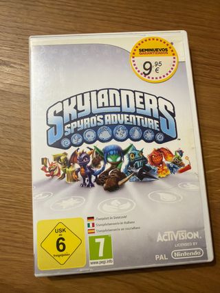 Wii Skylanders Spyro's Adventure Juego