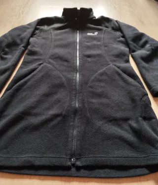 Chaqueta Forro polar Jack Wolfskin negra