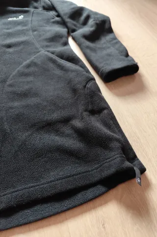 Chaqueta Forro polar Jack Wolfskin negra