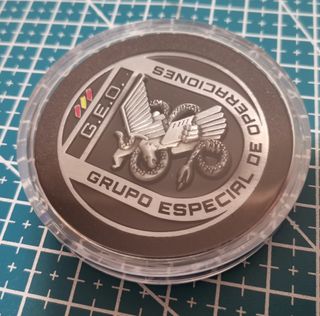 Moneda GEO Grupo Especial Operaciones Policía