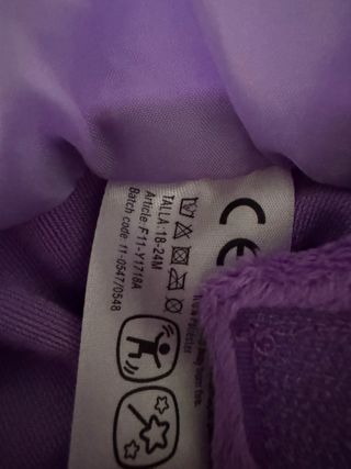 Disfraz mariposa bebé