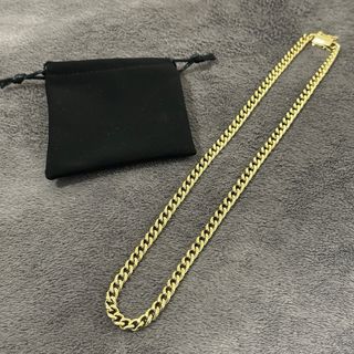 Cadena Cubana oro laminado Hombre