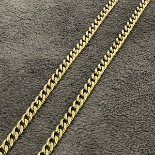 Cadena Cubana oro laminado Hombre