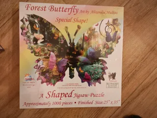 Puzzle Mariposa Forest Butterfly 1000 Piezas