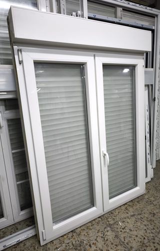 Ventana abatible PVC Kommerling 129 x 178,5 cm