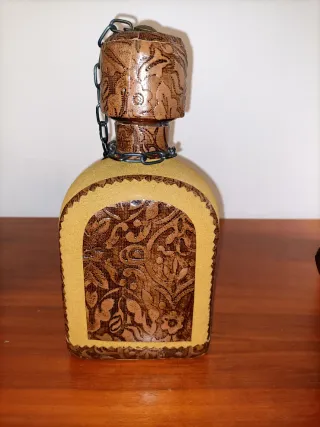 Set Bottiglia per Liquori, Bicchieri e Cubo del Ghiaccio