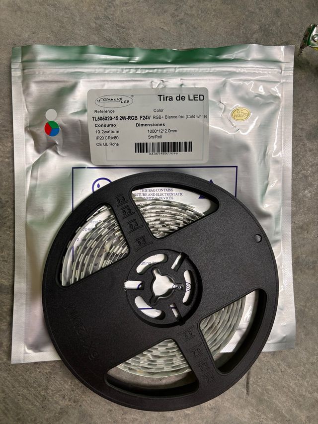 Tira LED CONALUX RGB F24V 5METROS