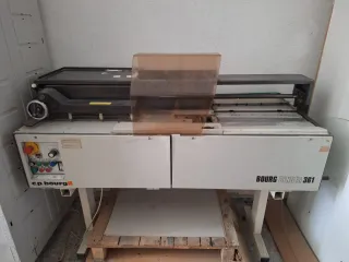 Impresora OKI C9655, guillotina y encoladora