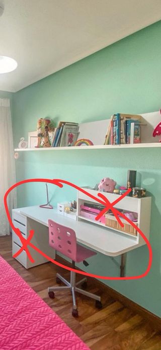 Escritorio Plegable 50x130 cm