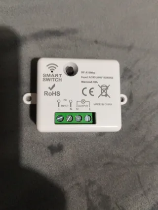 Interruptor Inalámbrico Smart Switch 10A