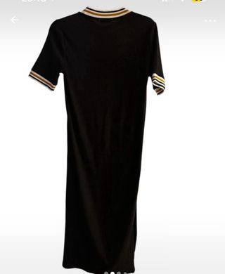 Vestito maglina nero Zara