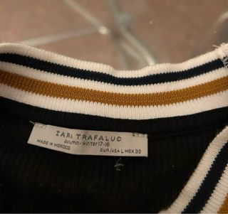 Vestito maglina nero Zara