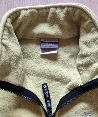 Chaqueta forro polar Jack Wolfskin verde