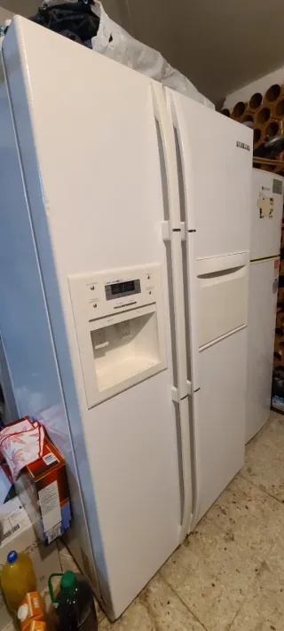 Nevera Americana Samsung Blanca