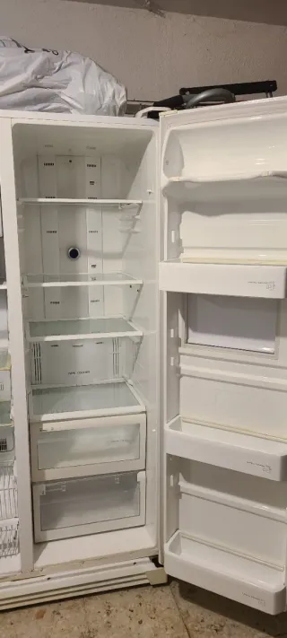 Nevera Americana Samsung Blanca