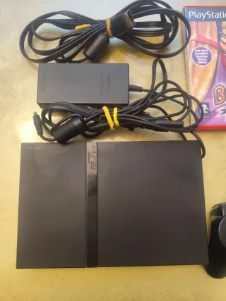 PS2 Slim + juego