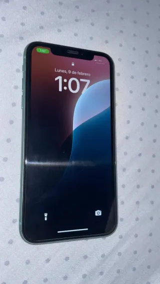 iPhone 11 Verde salud de bateria81