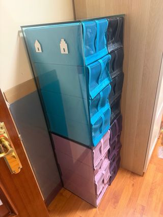 Mueble expositor, zapatero...