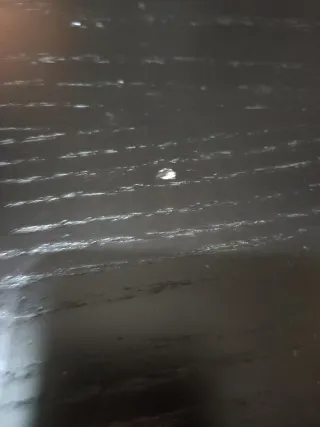 Mesa comedor negra con 4 sillas