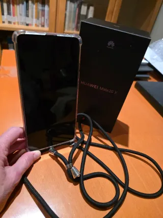 Huawei Mate 20 X azul medianoche 6G + Funda y Lany