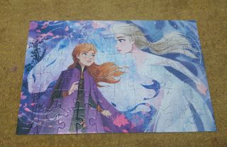 Puzzle de Frozen de 60 piezas de la marca Trefl.