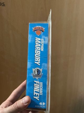 Figuras NBA Stephon Marbury y Michael Finley