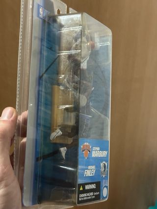 Figuras NBA Stephon Marbury y Michael Finley