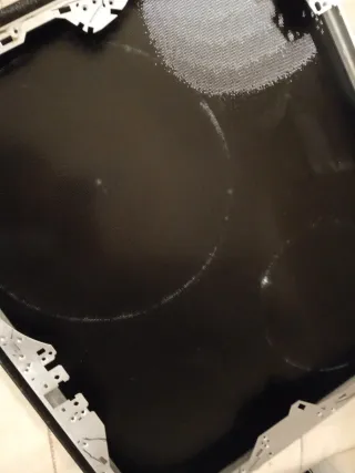 cristal Placa Inducción Balay Cristal Negro Táctil