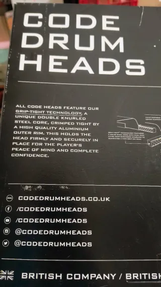 Code Drum Heads